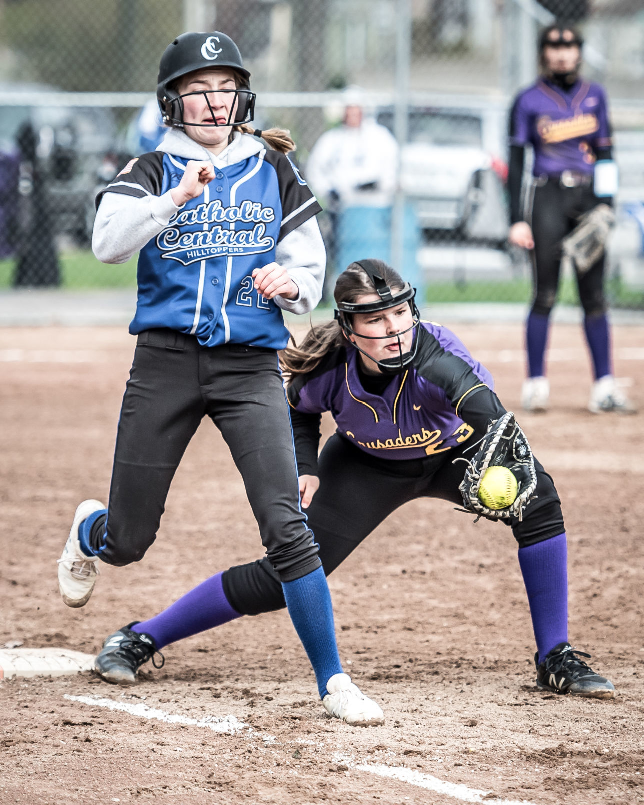 Lutheran-Catholic Central Softball